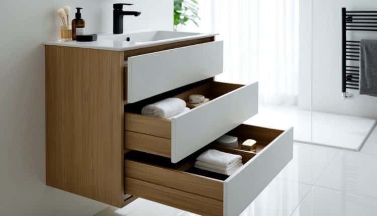 Qual gabinete escolher para um banheiro de 70 cm?