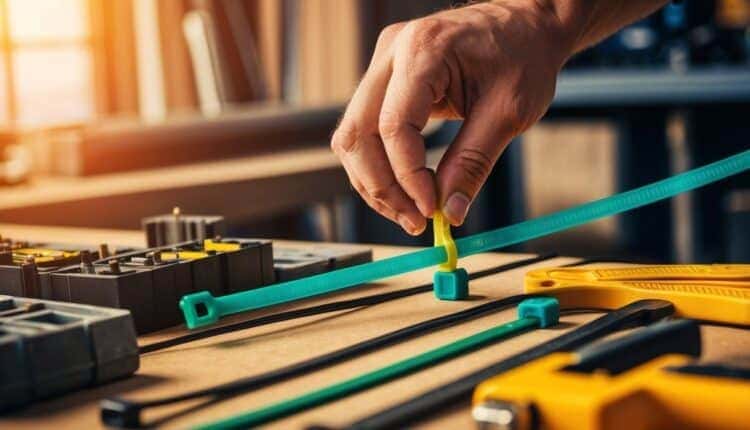 Abraçadeiras são adequadas para fixações permanentes?