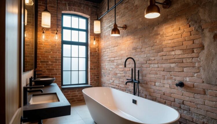 Como criar um banheiro em estilo industrial?