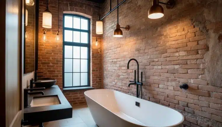 Como criar um banheiro em estilo industrial?