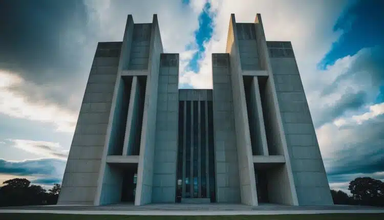 Quais são as principais características da arquitetura brutalista?