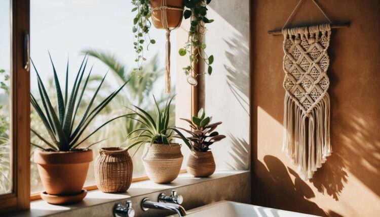 Como criar um banheiro no estilo boho?