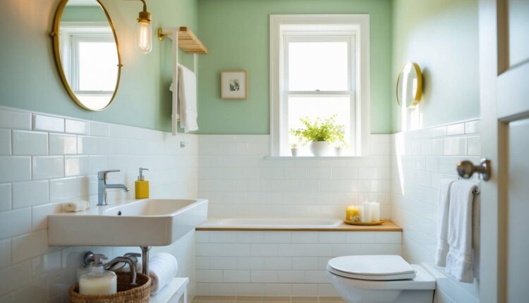 Como deixar um banheiro lindo com pouca decoração?