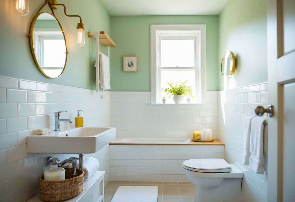 Como deixar um banheiro lindo com pouca decoração?