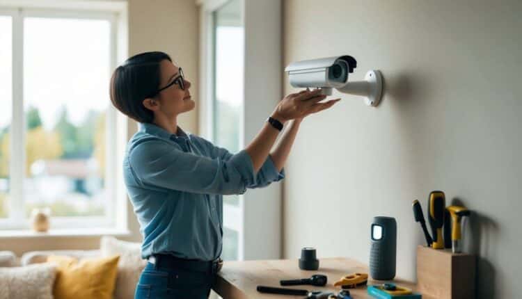 Como instalar uma câmera embutida em ambientes residenciais?