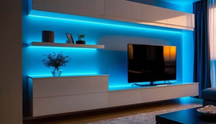 Para que serve a fita autoadesiva em projetos de iluminação?