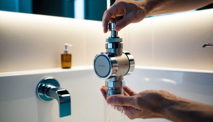 Para que serve o registro monobloco em sistemas hidráulicos?