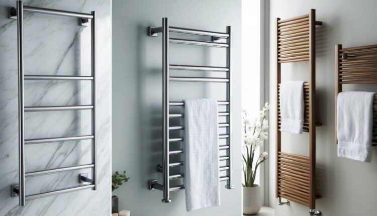 Qual o melhor material para porta-toalha resistente?