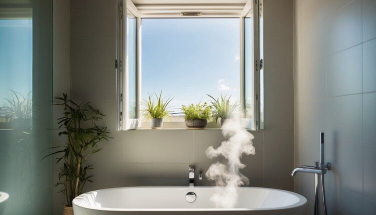 Um vitro 60x60 é adequado para ventilação de banheiro?