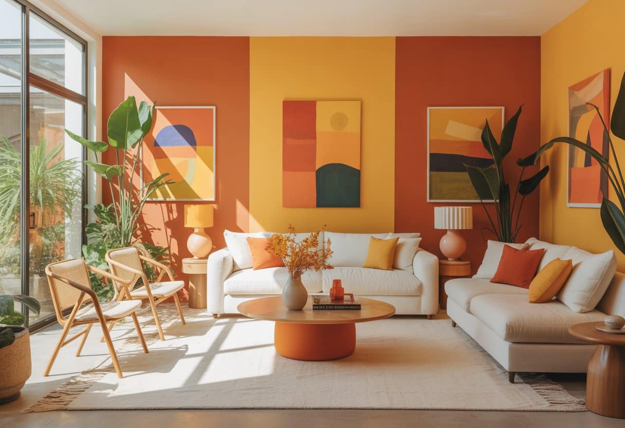 Como as cores mudaram o clima da minha casa sem complicação