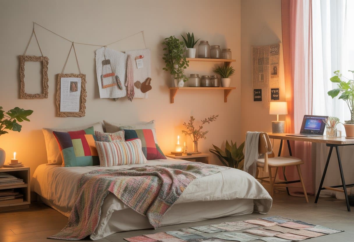 Dicas para renovar seu quarto sem gastar, só usando o que já tem