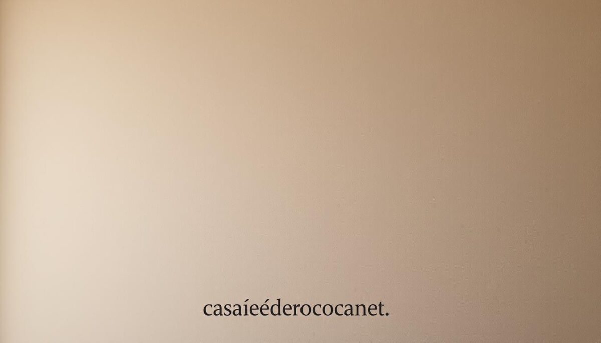 Essa parede com textura simples faz o cômodo ganhar destaque