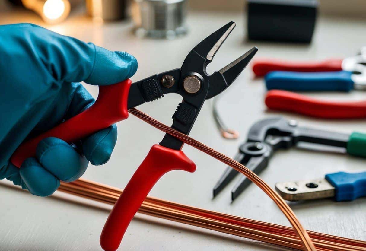 Alicate de corte é adequado para cabos elétricos?