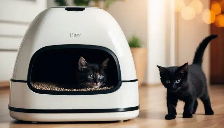 Como funciona o banheiro automático para gatos?