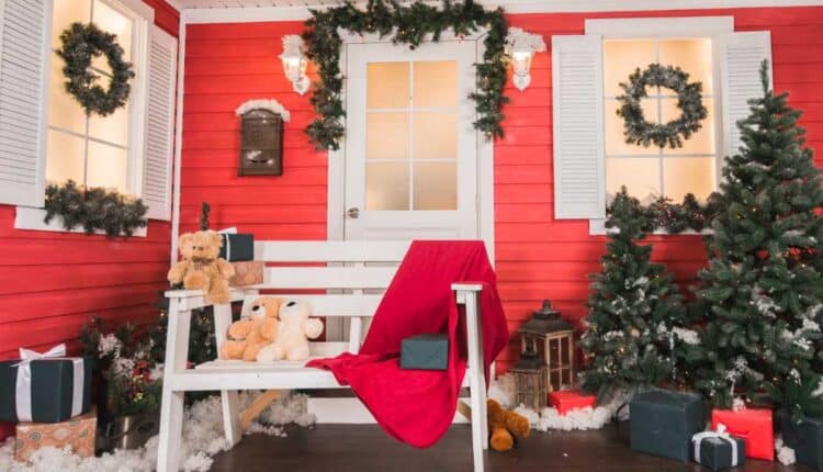 Como deixar sua área externa super charmosa para o Natal