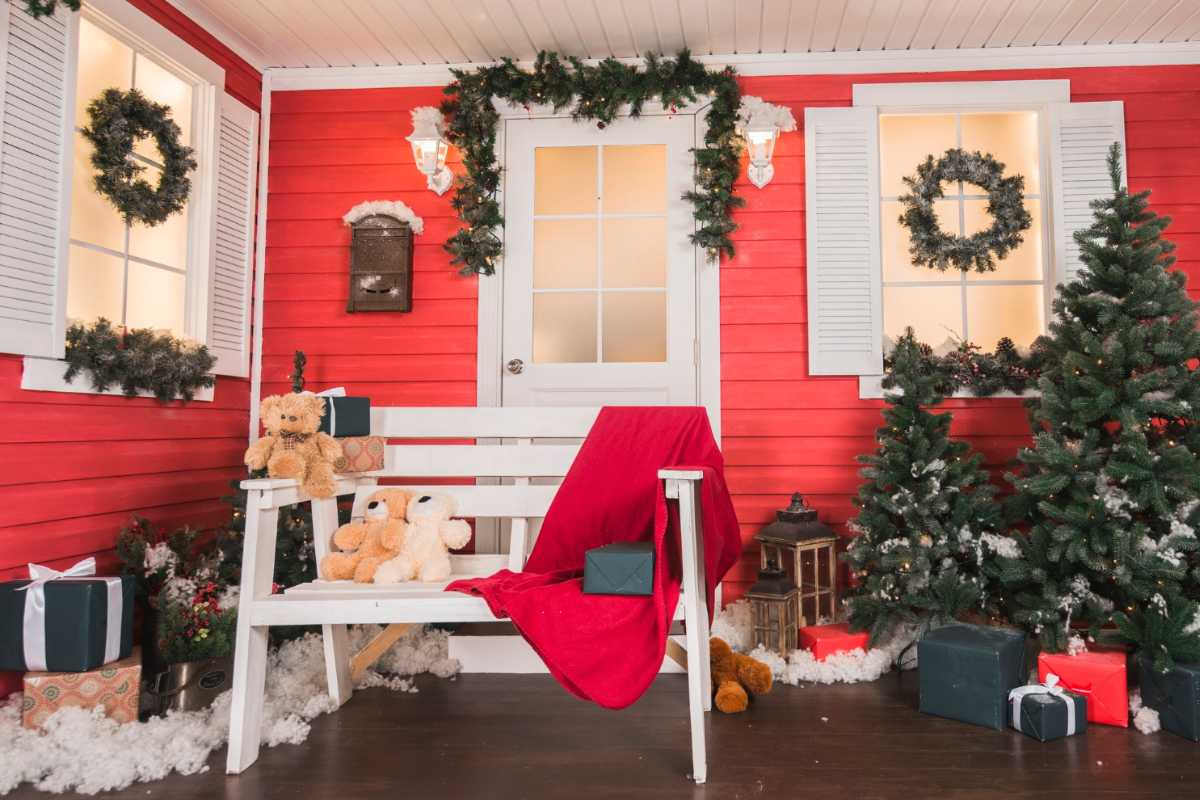 Como deixar sua área externa super charmosa para o Natal