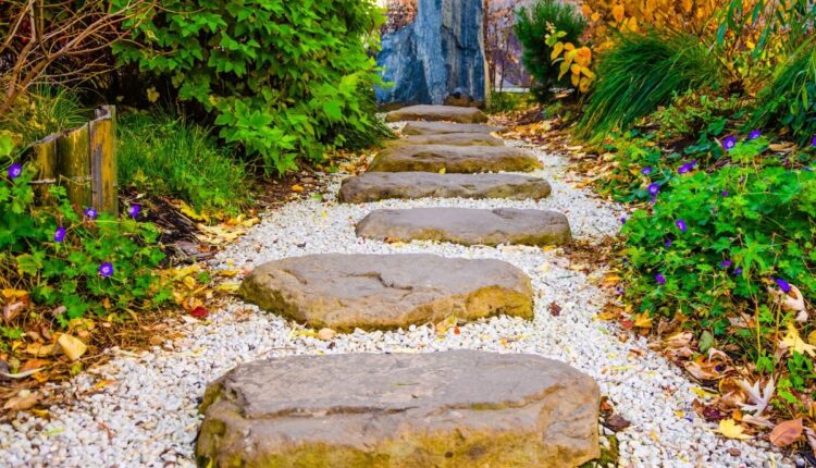 Jardim bonito sem esforço: veja como montar usando pedras