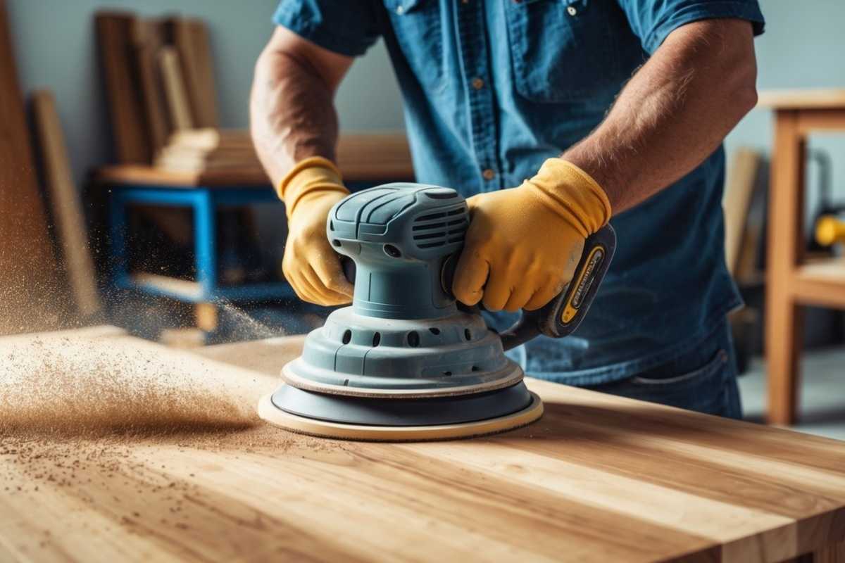 Lixadeira orbital: como usar para renovar móveis e deixar superfícies lisas de forma profissional